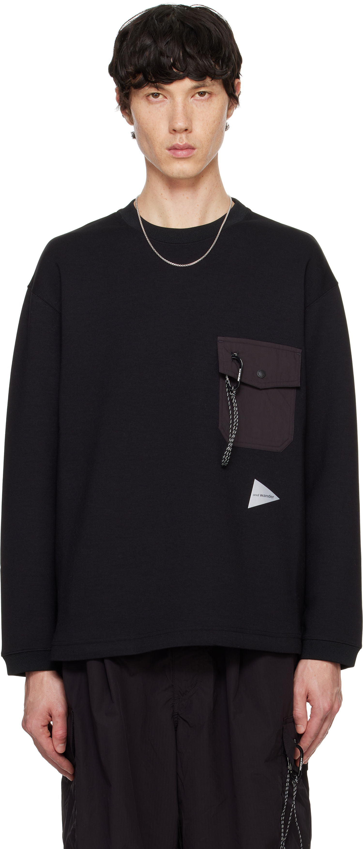 Mikina and wander Airly Warm Sweatshirt Čierna | 5744284163, 0