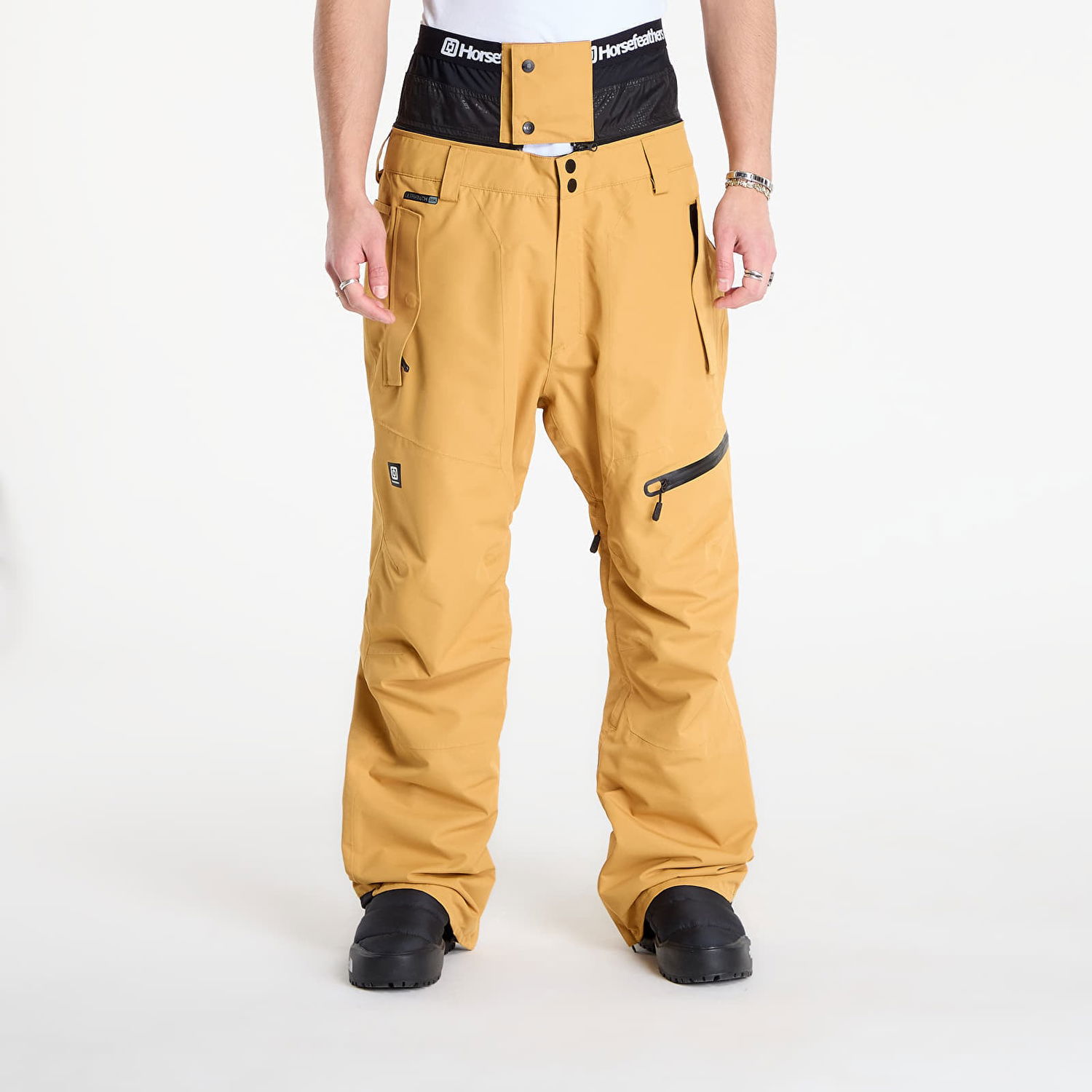 Nohavice Horsefeathers Snowboard Pants Nelson Žltá | OM297Q, 0