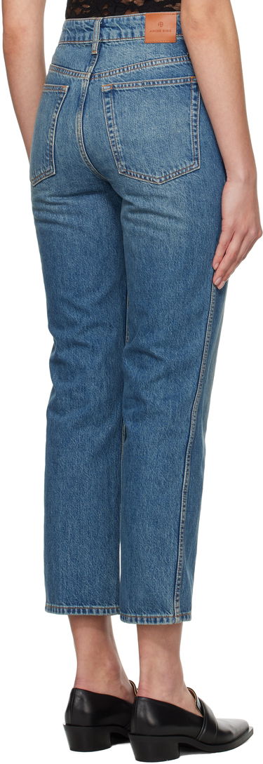 Džínsy Anine Bing Anine Bing Vin Straight Leg Jeans Modrá | A-06-10394-WHD26, 2