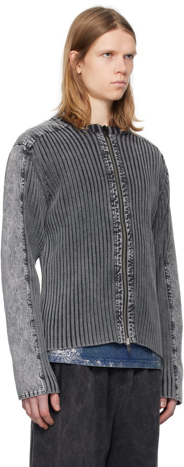 Sveter Diesel Diesel K-Matty Zip-Up Jacket Šedá | A17464-0QMAN-900, 1