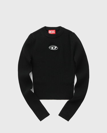 Sveter Diesel M-VALARI Ribbed Knit Top L Čierna | A15328-0DLAX-9XX, 0