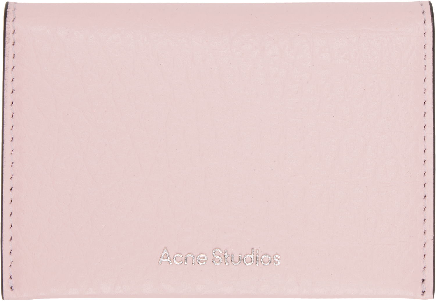 Peňaženka Acne Studios Acne Studios Folded Leather Card Holder Ružová | CG0273-, 0