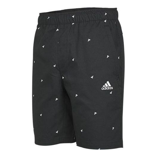 Šortky adidas Originals adidas Fi AOP Logo Print Shorts Čierna | GP0948
