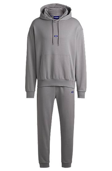 Mikina BOSS Cotton-Terry Tracksuit Šedá | 50522369, 0