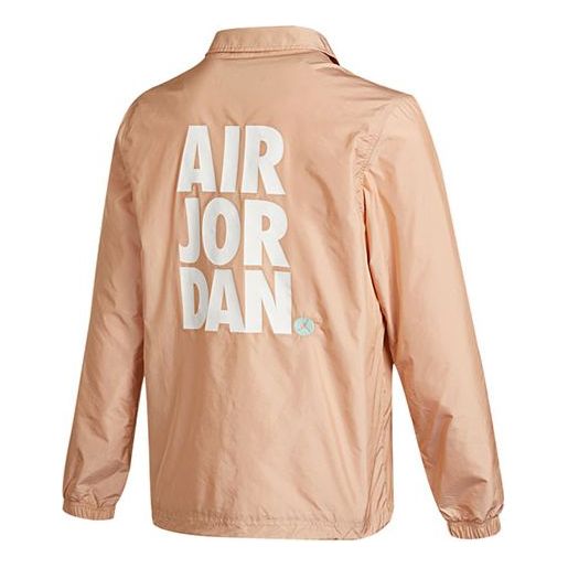 Vetrovka Jordan Jordan Letter Print Coaches Jacket Ružová | CZ4825-805, 0