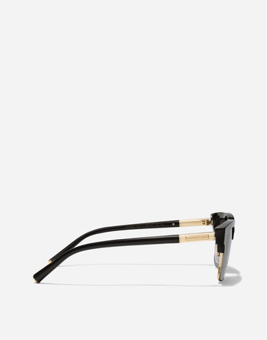 Slnečné okuliare Dolce & Gabbana Private Wardrobe Acetate Browline Sunglasses Čierna | VG4522VP1879V000, 2