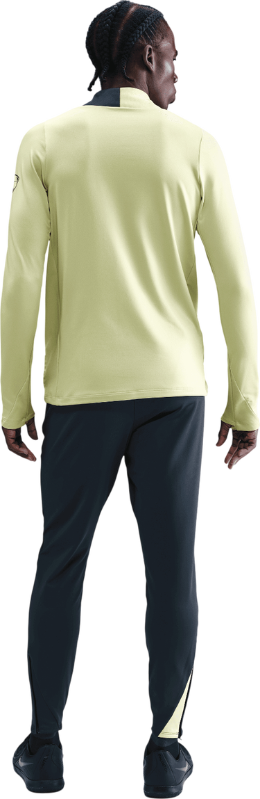 Tričko Nike Dri-FIT Strike Total 90 Drill 1/4 Zip Long-Sleeve Training Top Žltá | hv6402-383, 1
