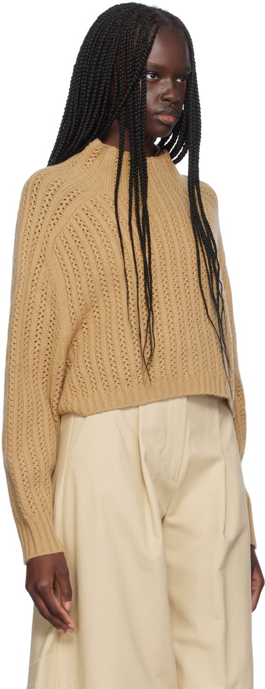 Sveter Max Mara Max Mara Knit Sweater Béžová | 2421366021600, 1
