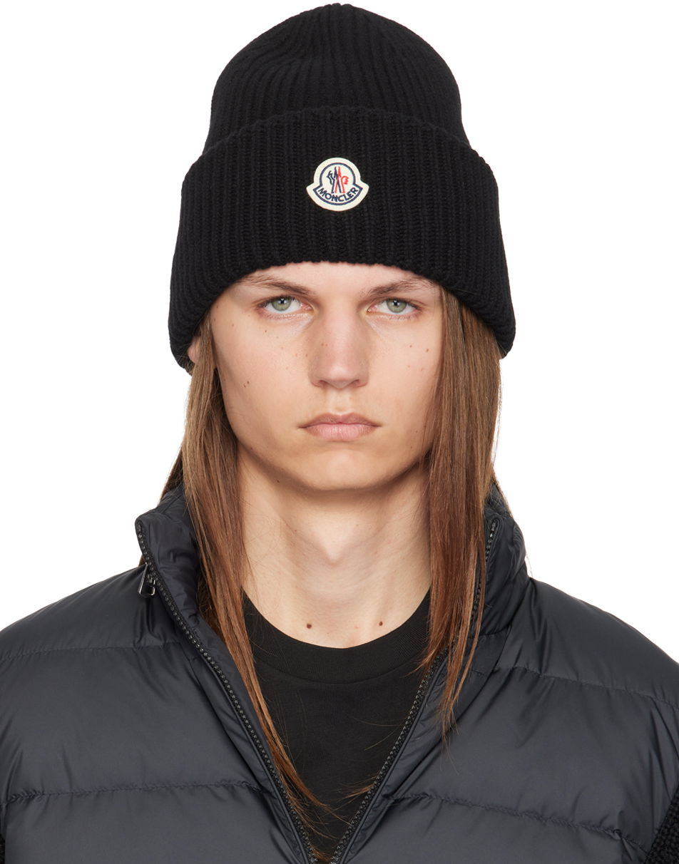 Kulicha Moncler Black Wool & Cashmere Beanie Čierna | J20913B00066M1127, 0