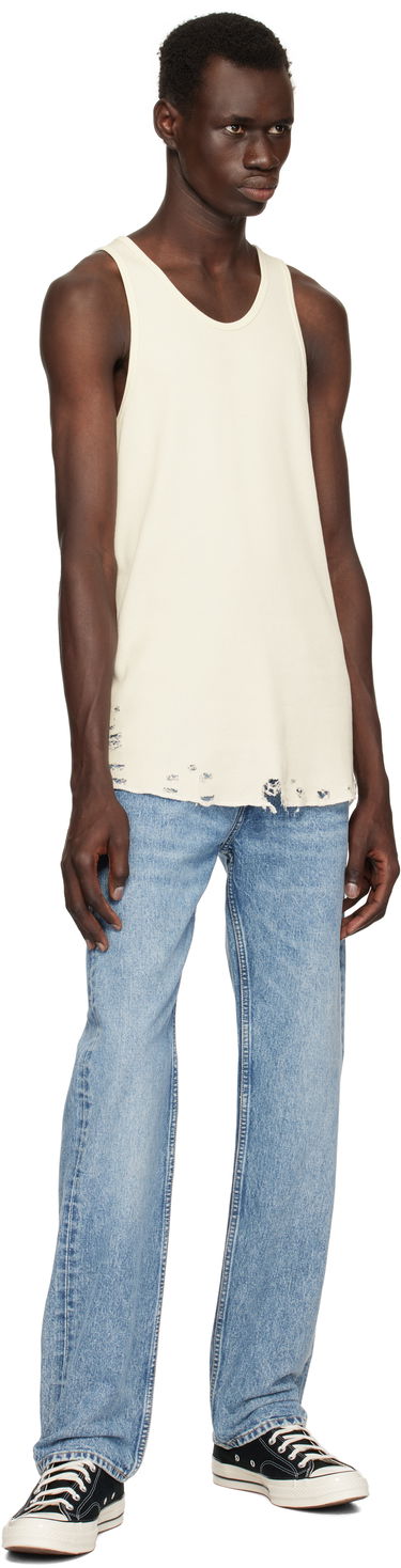 Tielko John Elliott John Elliott Folsom Thermal Tank Top Biela | A066M66905A, 3