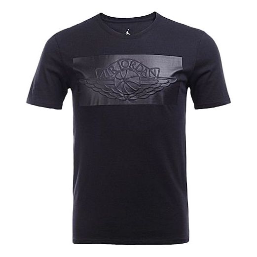 Tričko Jordan Air Jordan Logo Print Crew-neck T-Shirt Čierna | 801055-010