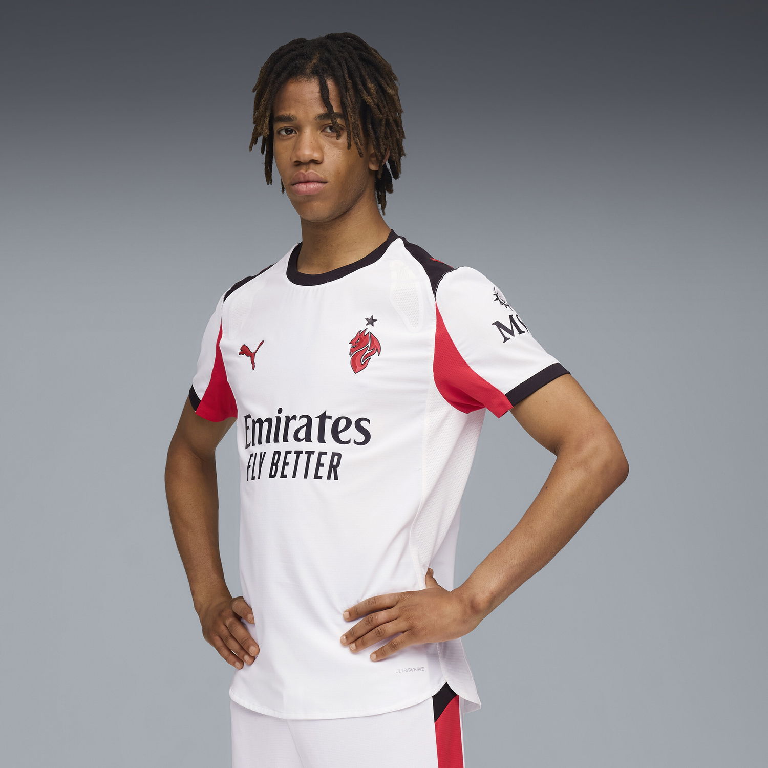Dres Puma AC Milan 25/26 Away Jersey Biela | 779970_02, 1