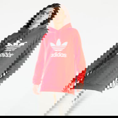 Mikina adidas Originals Trefoil Hoodie Červená | HE9500, 0