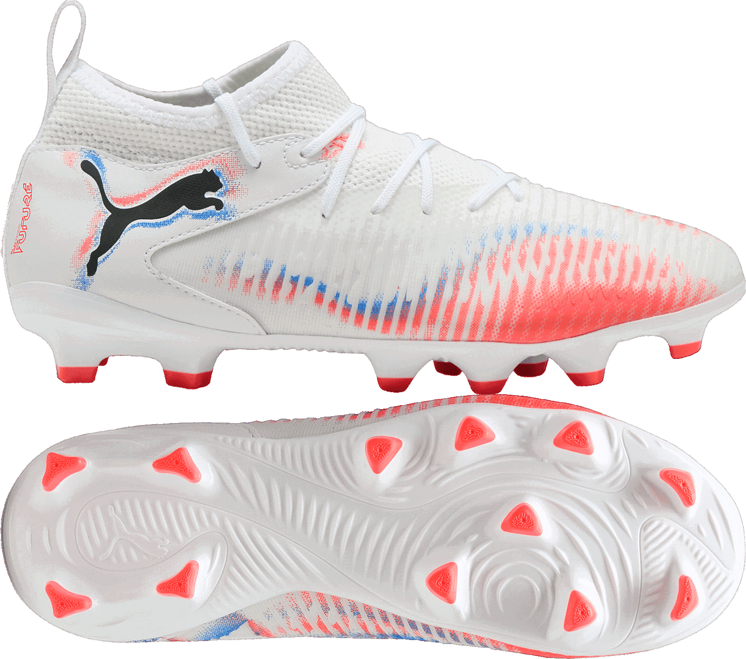 Tenisky a topánky Puma Puma FUTURE 8 MATCH FG/AG Jr Biela | 108614-01, 1