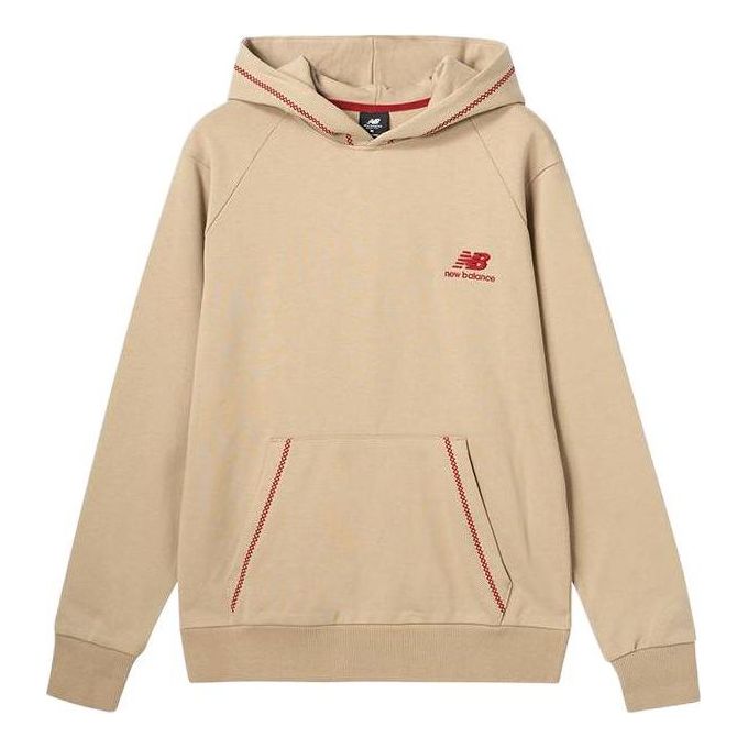 Mikina New Balance Athletics French Terry Hoodie Béžová | AMT31570-BNN