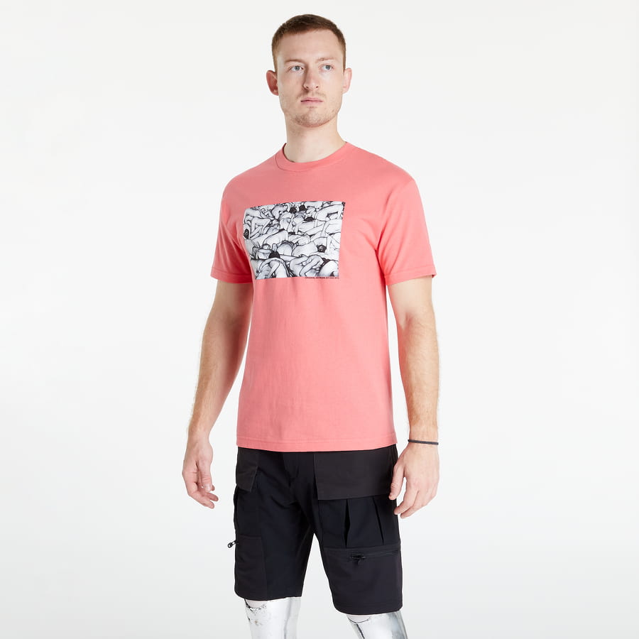Tričko Pleasures Orgy Tee Ružová | P22SU043 Coral, 0
