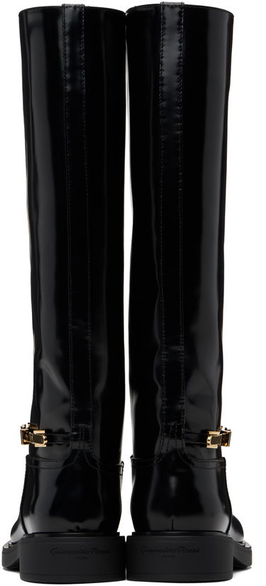 Tenisky a topánky Gianvito Rossi Martine Knee-High Boots Čierna | G80188-20GOM-DVD, 1