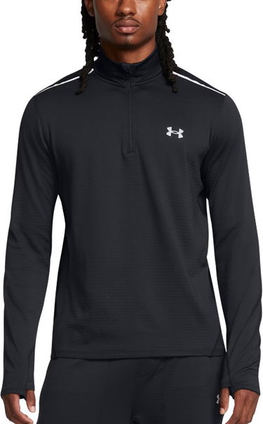 Tričko Under Armour 1/4 Zip Long Sleeve Shirt Čierna | 1387793-001, 0