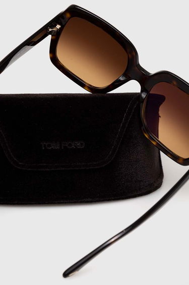 Slnečné okuliare Tom Ford Tom Ford FT1082 Square Sunglasses Hnedá | FT1082.5452F, 4