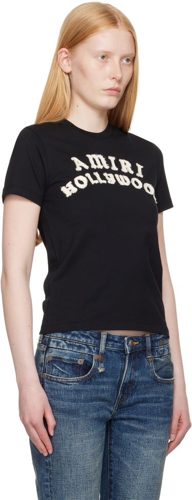 Tričko AMIRI Amiri Hollywood T-Shirt Čierna | AWJYTE1062, 1