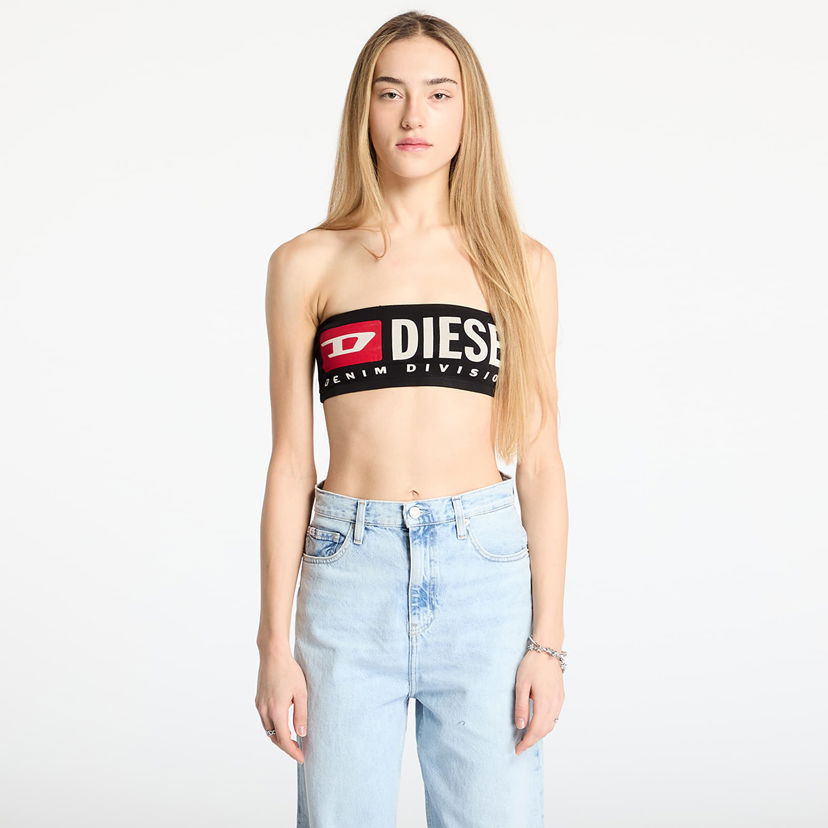 Podprsenka Diesel Diesel UFSB-Melanie Bandeau Bra Čierna | A13400-0WHAV 9XX