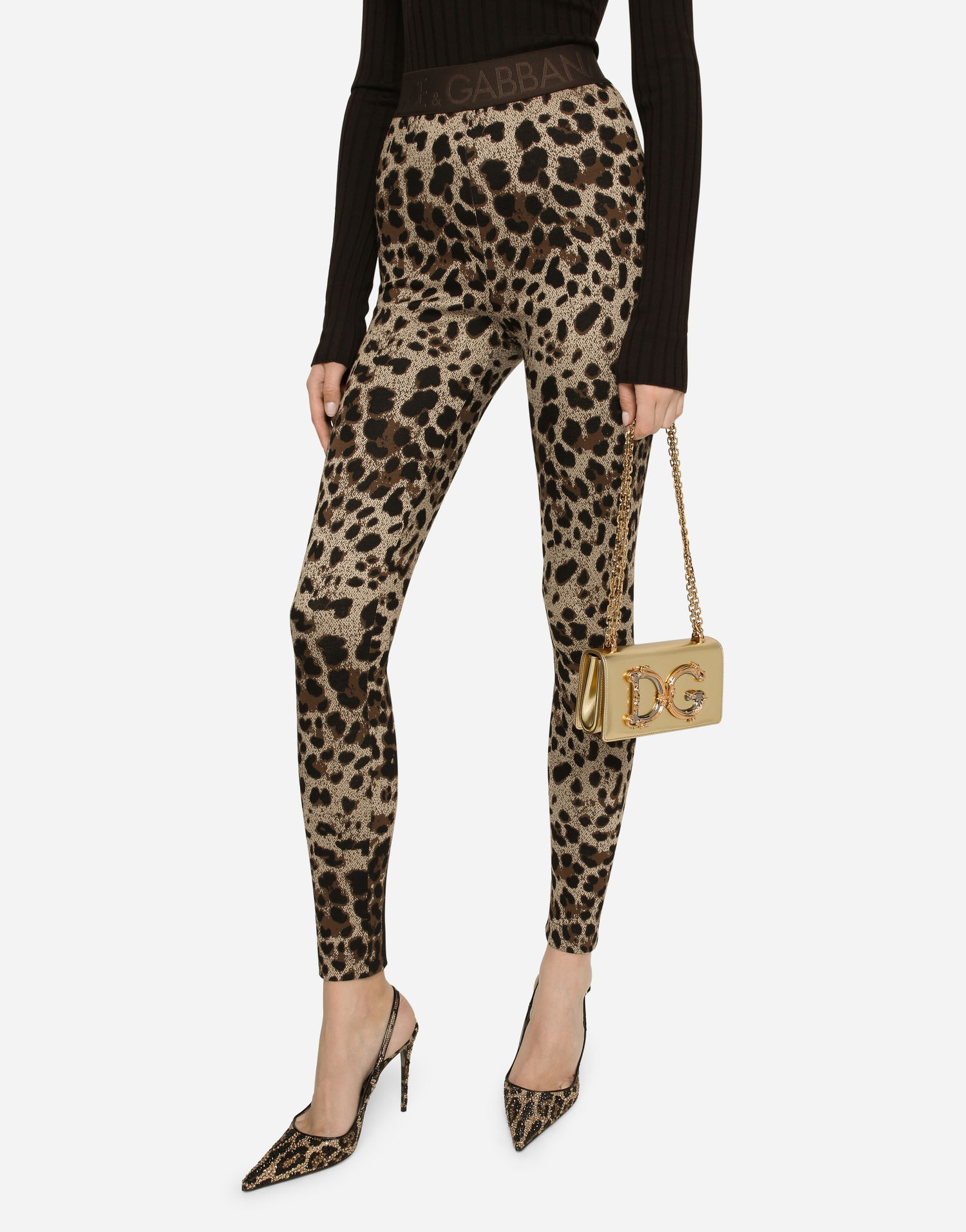 Kabelka Dolce & Gabbana Dolce & Gabbana DG Girls Nappa Leather Phone Bag Metalická | BI1416AW12189869, 1