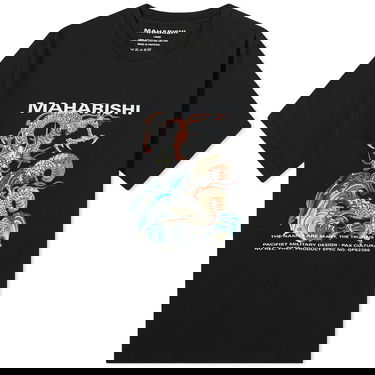 Tričko Maharishi Double Dragon T-Shir Čierna | 1080-BLK, 0