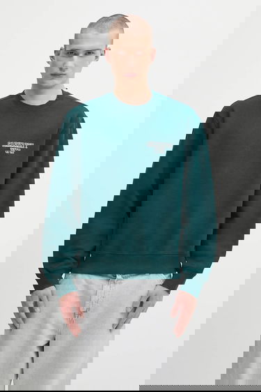 Mikina Carhartt WIP Alumni Crewneck Sweatshirt with Chest Logo Zelené | I035190.05AXX, 0