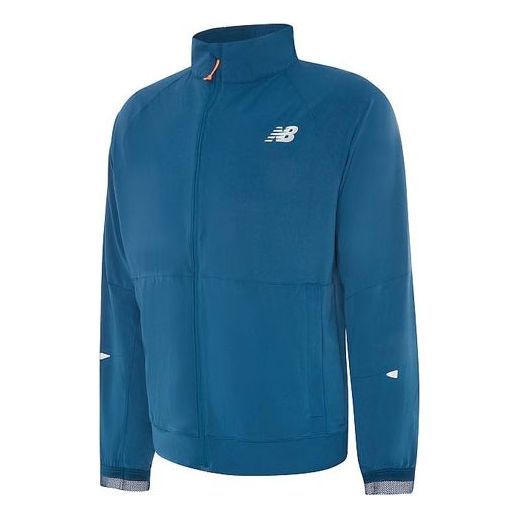 Vetrovka New Balance Sport Fleece Jacket Modrá | MJ03264-RGV, 0