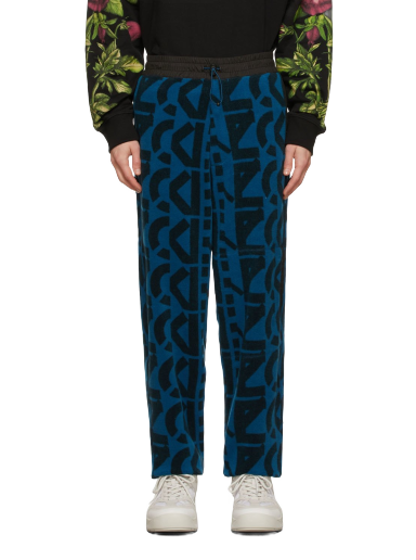 Tepláky Kenzo Polar Fleece Sweatpants Navy | FB65PA7544MR