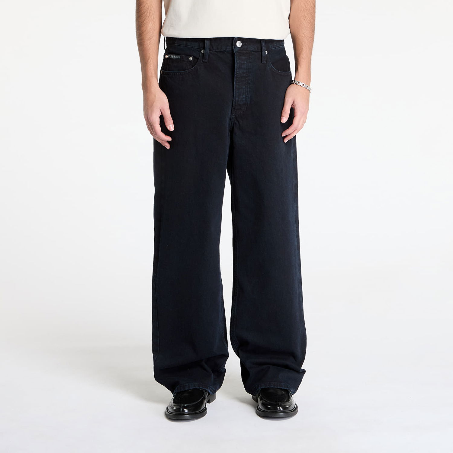 Džínsy CALVIN KLEIN Calvin Klein Jeans 90'S Loose Jeans Navy | J30J327398 1BJ, 0