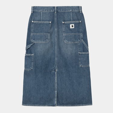 Sukňa Carhartt WIP Double Knee Denim Skirt Modrá | I035880_4, 0
