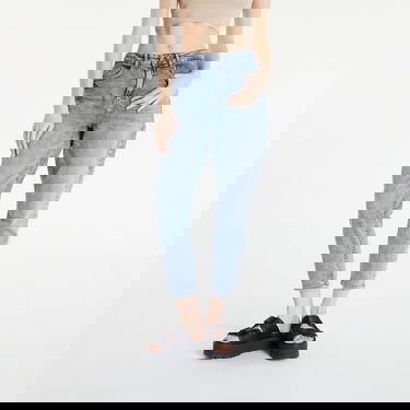 Džínsy Noisy May NMKATY High Waisted Mom Jeans Modrá | 27019283, 0