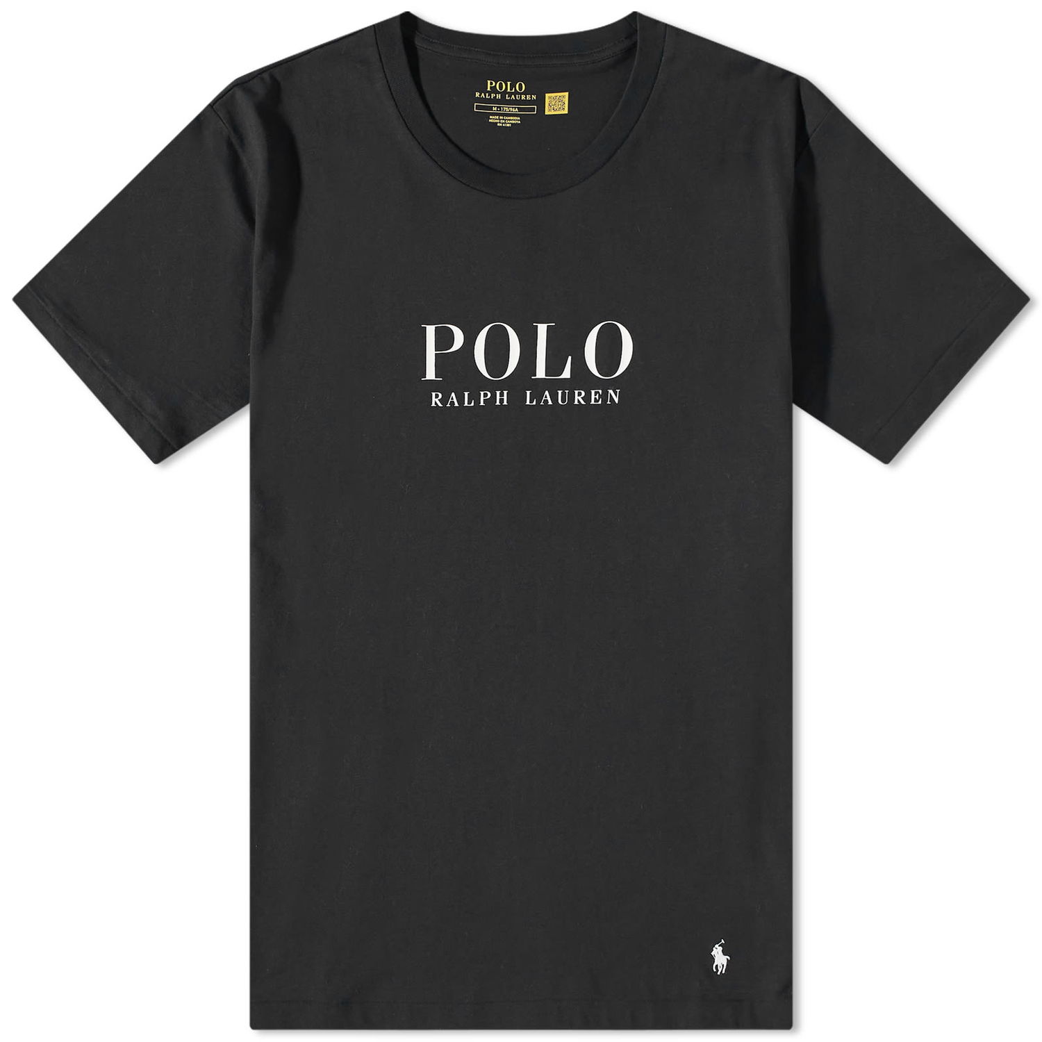 Tričko Polo by Ralph Lauren Logo Lounge Tee Čierna | 714899613004, 0