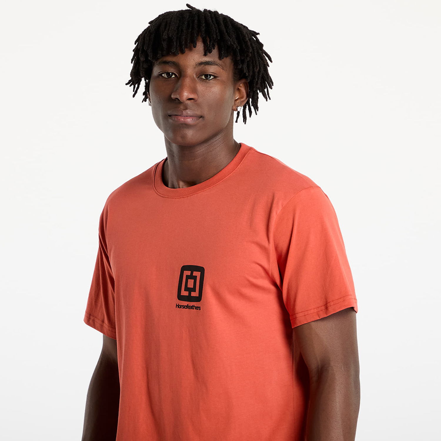 Tričko Horsefeathers Horsefeathers Mini Logo T-Shirt Oranžová | SM1350C, 1