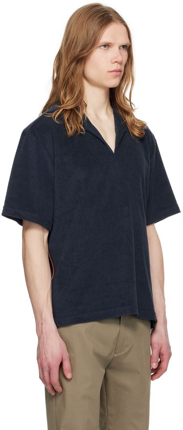 Polo tričko Paul Smith Paul Smith Artist Stripe Polo Navy | M1A-593-MU477-48, 1