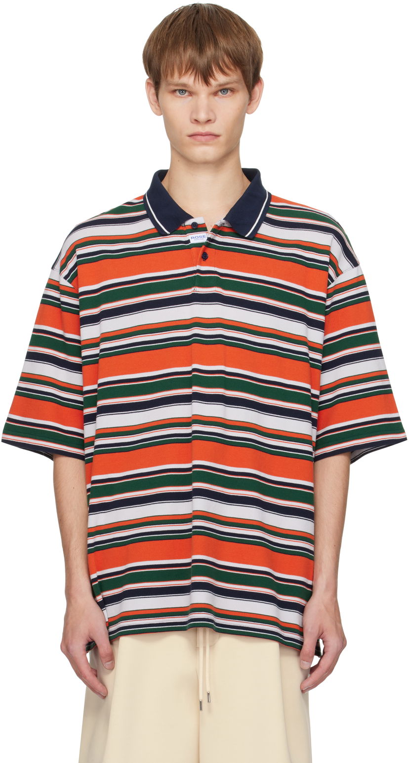 Polo tričko Martine Rose Martine Rose Oversized Striped Polo Rôznofarebný | 643JE02418