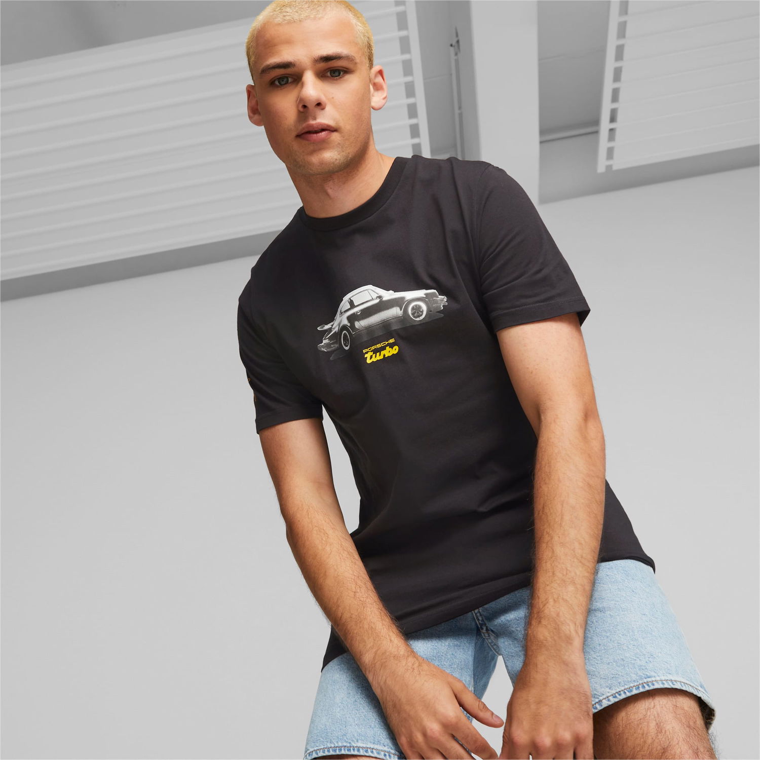 Tričko Puma Porsche Legacy Motorsport T-Shirt Čierna | 621026_01, 0