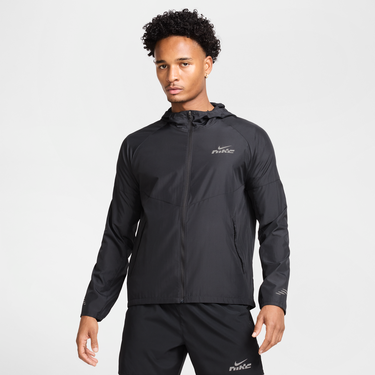 Vetrovka Nike Nike Miler Flash Water-Repellent Running Jacket Čierna | IB3770-010, 0