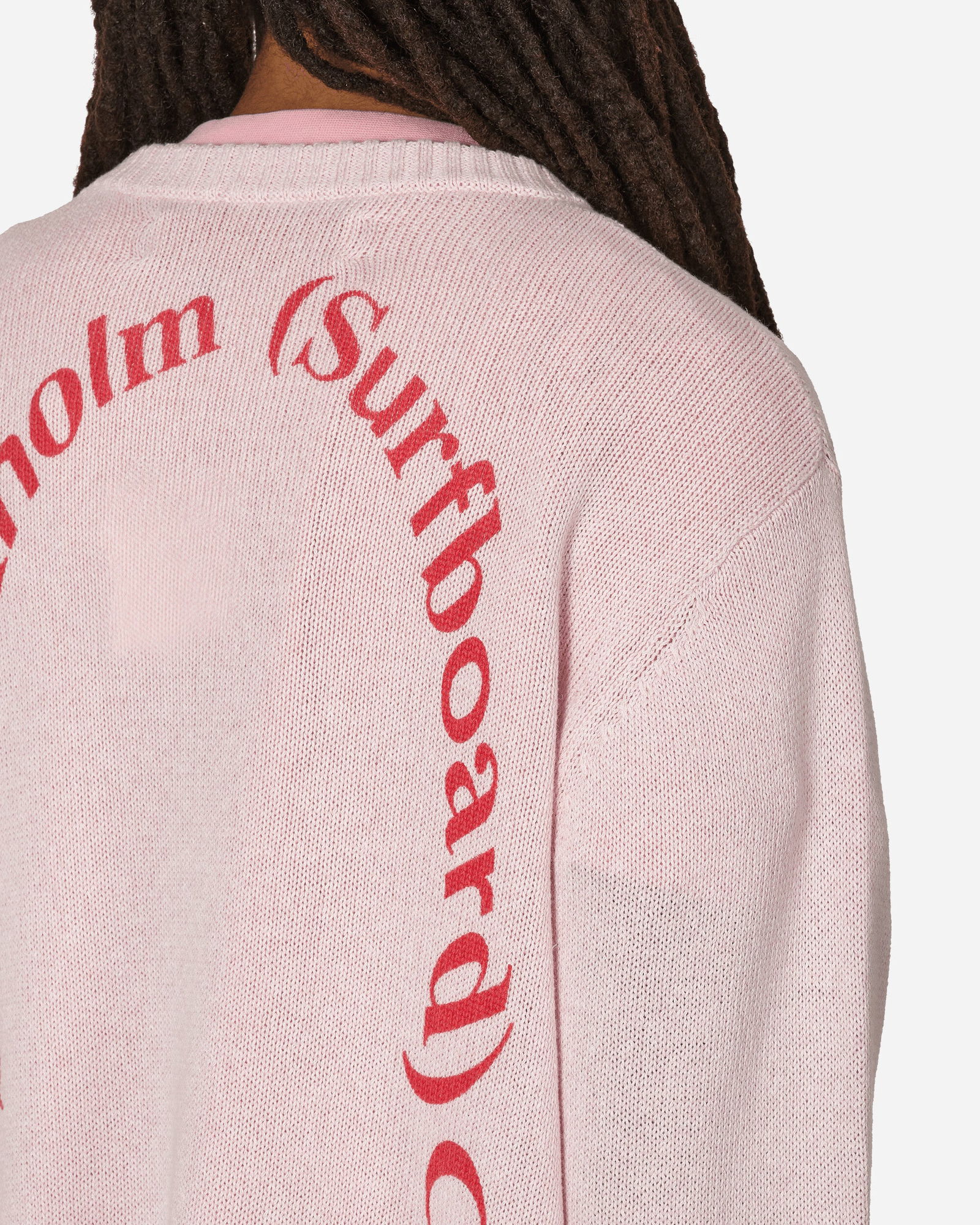 Logo Crewneck Sweater Pink