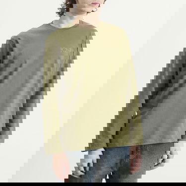 Tričko Polar Skate Co. Stroke Logo Steve Long Sleeve T-Shirt, Size Large Zelené | PSC-W25-35-GRN, 2