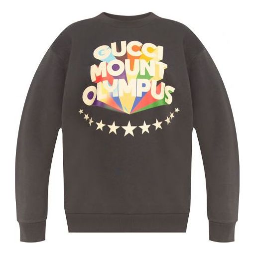 Mikina Gucci Gucci Casual Round Neck Sweatshirt Čierna | 617964-XJDJK-1042