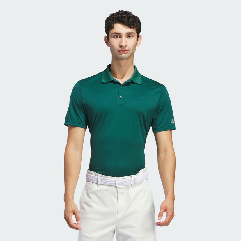 Polo tričko adidas Performance Polo Core Performance Primegreen Zelené | IU4444