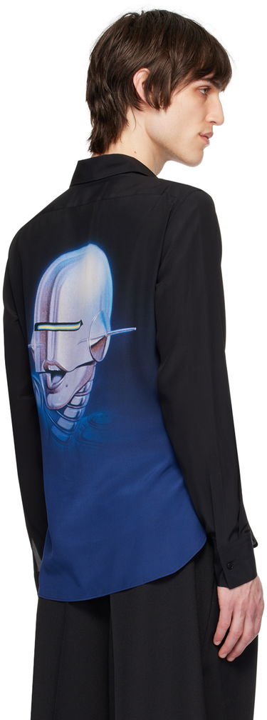 Košeľa Stella McCartney Stella McCartney Robot Shirt Čierna | 6201053DS210, 2