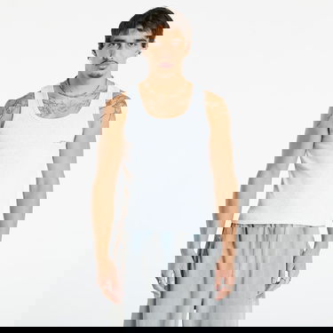 Tielko Off-White Off-White Bookish Rib Tank Top Šedá | OMUY006C99JER0020810, 0