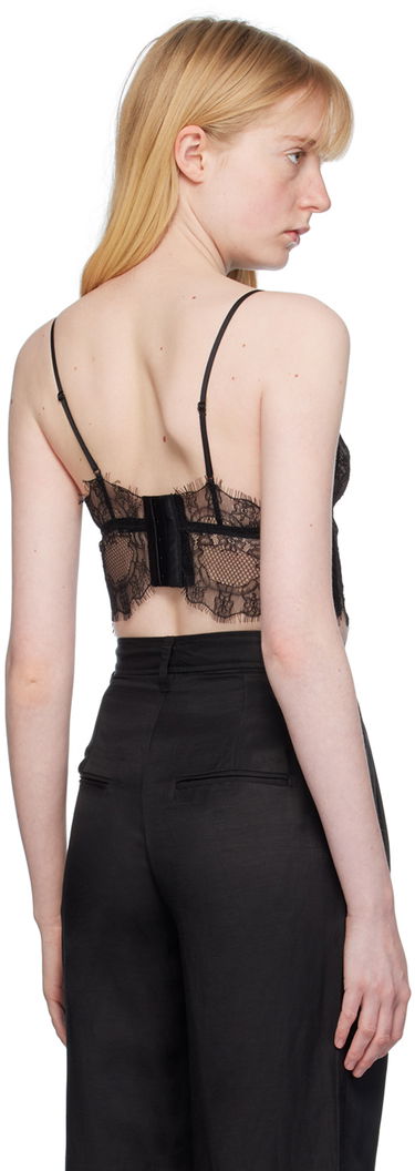 Podprsenka Anine Bing Black V-Neck Bra Čierna | A-10-0224-000, 2