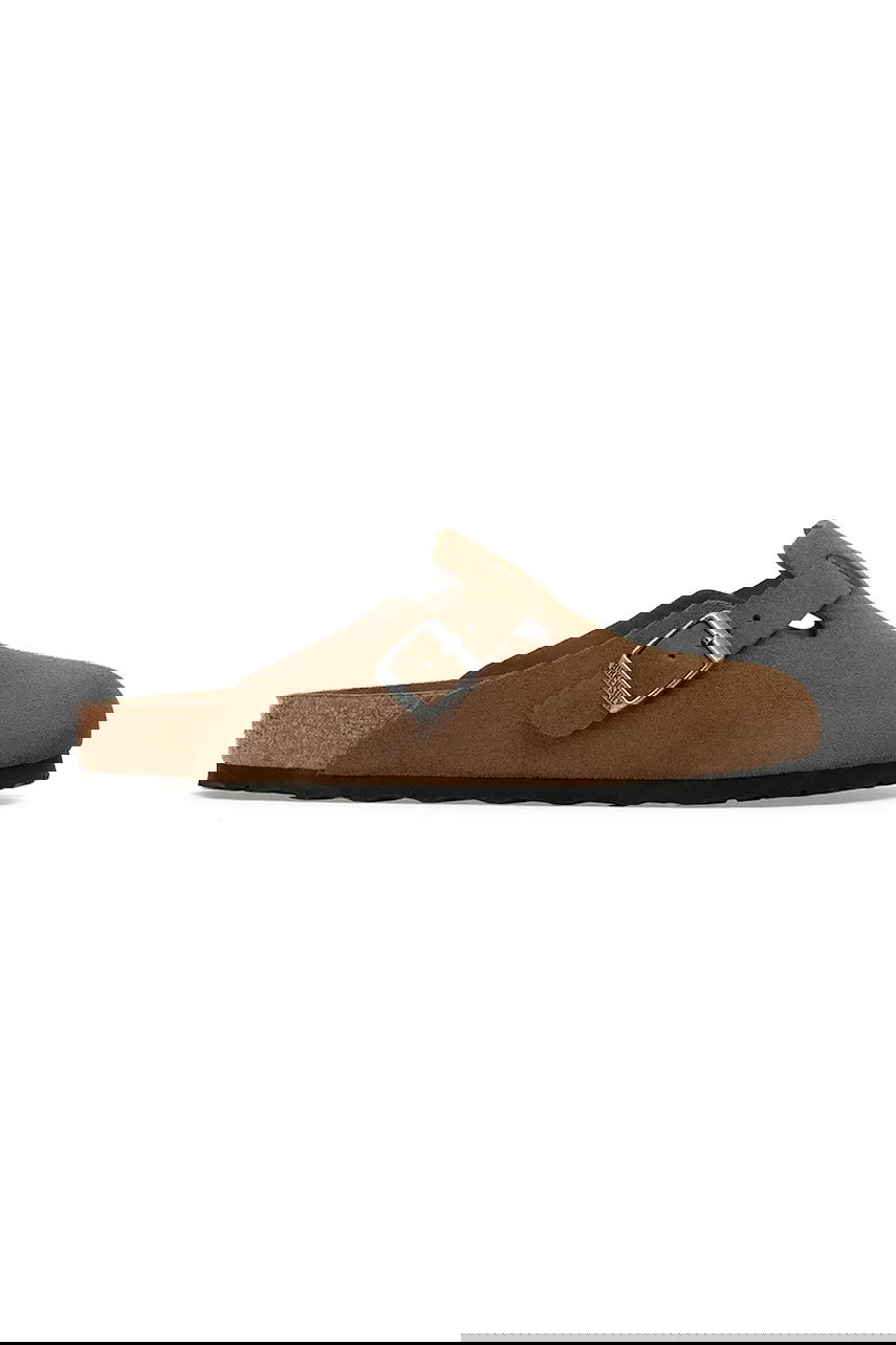 Tenisky a topánky Birkenstock Birkenstock Boston Suede Clogs Hnedá | 1030861, 0