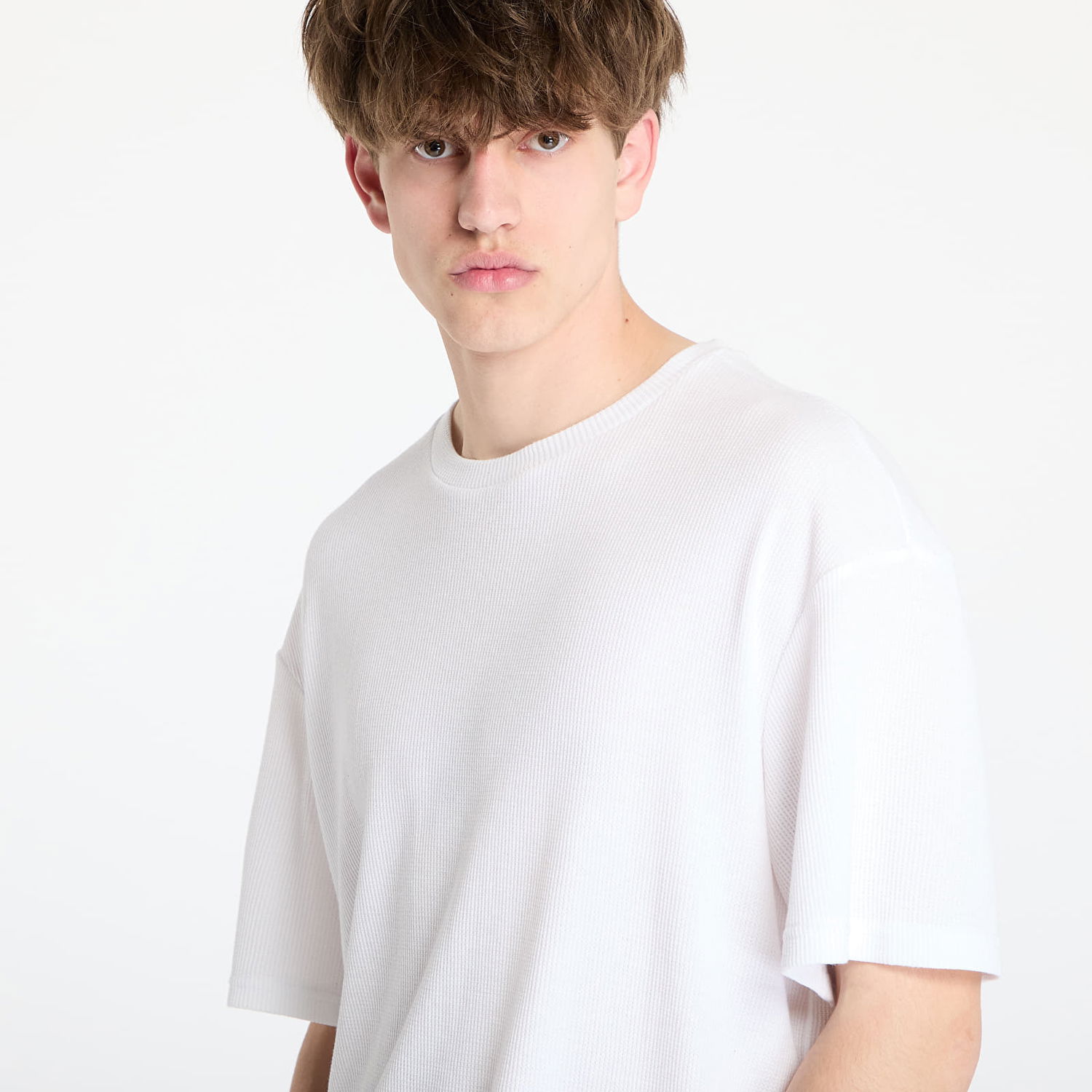 Tričko Urban Classics Urban Classics Waffle Tee Biela | TB6676-00220, 1