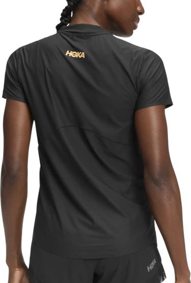 Tričko Hoka One One Airolite Short Sleeve T-Shirt 2.0 Čierna | 1175774-bkgd, 1