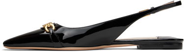 Doplnky Tom Ford Tom Ford Whitney Patent Leather Slingback Ballerinas Čierna | W3556-LCL072G, 2
